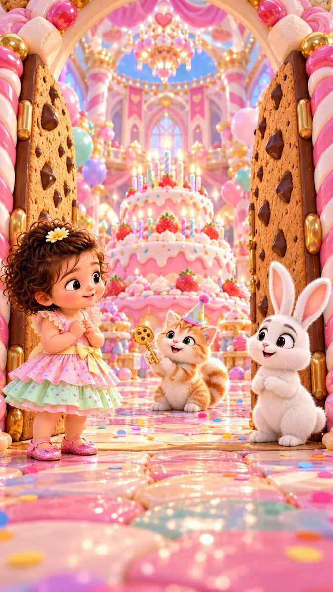 A scene from Candy Castle